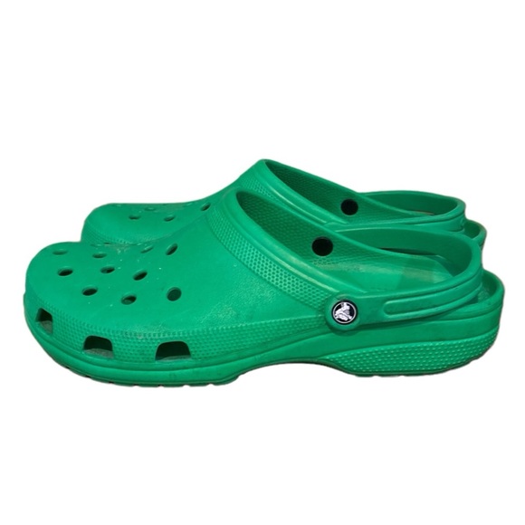 Men's Crocs Classic Clog Grass Green - Picture 3 of 16